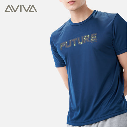 AVIVA Men's Graphic Short Sleeve Tee (91-8050)