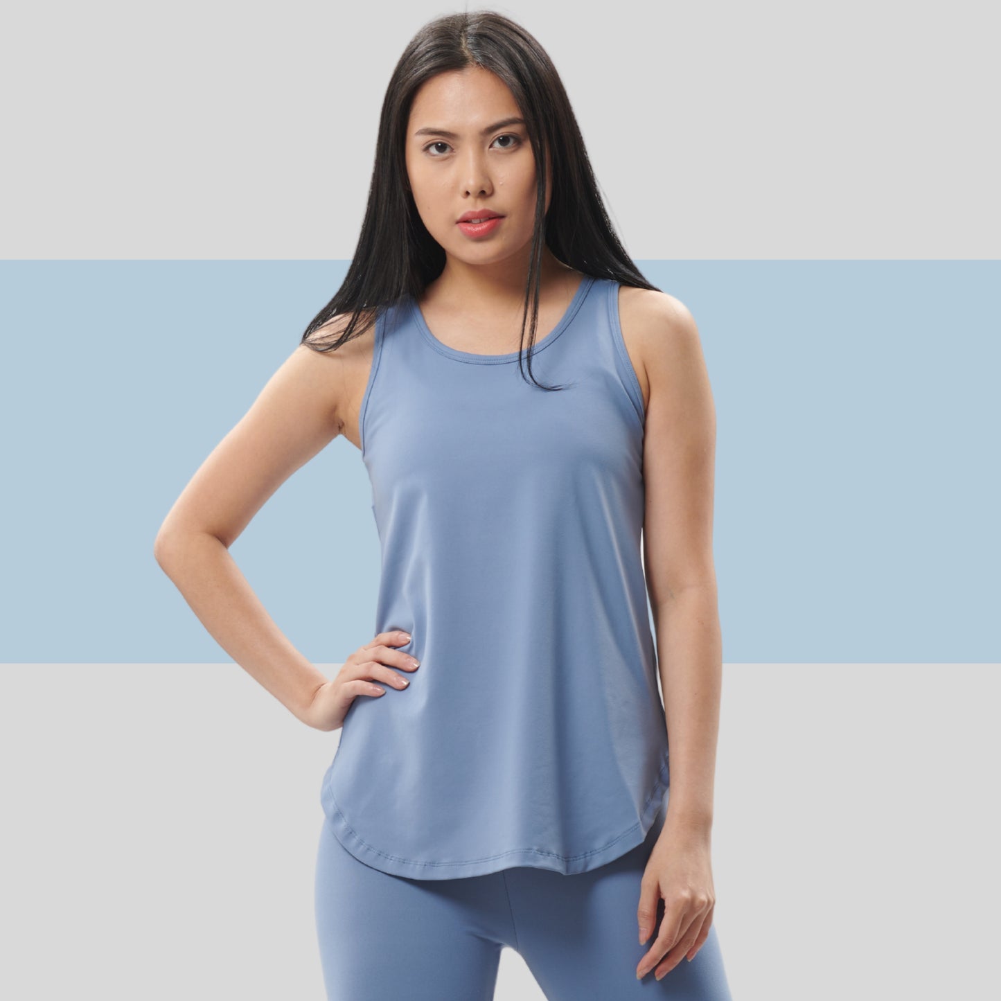 AVIVA Esme Active Mesh Women’s Antibacterial Sleeveless Sports Top (7108)