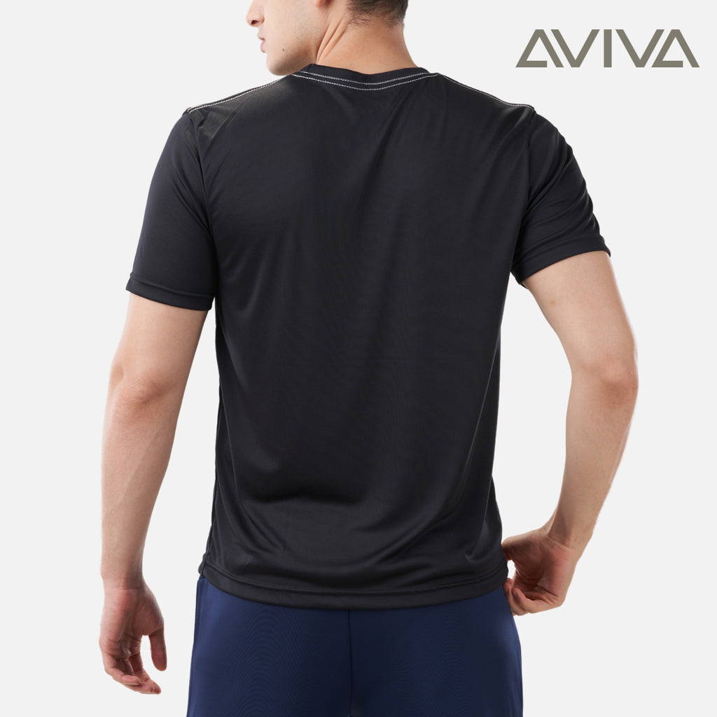 Aviva Men's Graphic Short Sleeve Tee (91-8045)