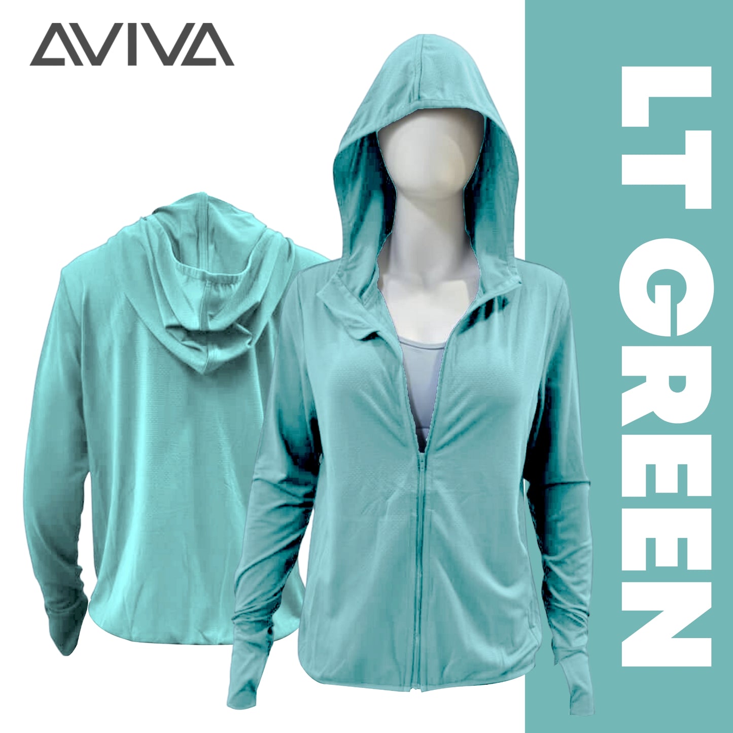 Aviva Mia Ultraviolet Ladies UV Long Sleeve Jacket （81-10055）