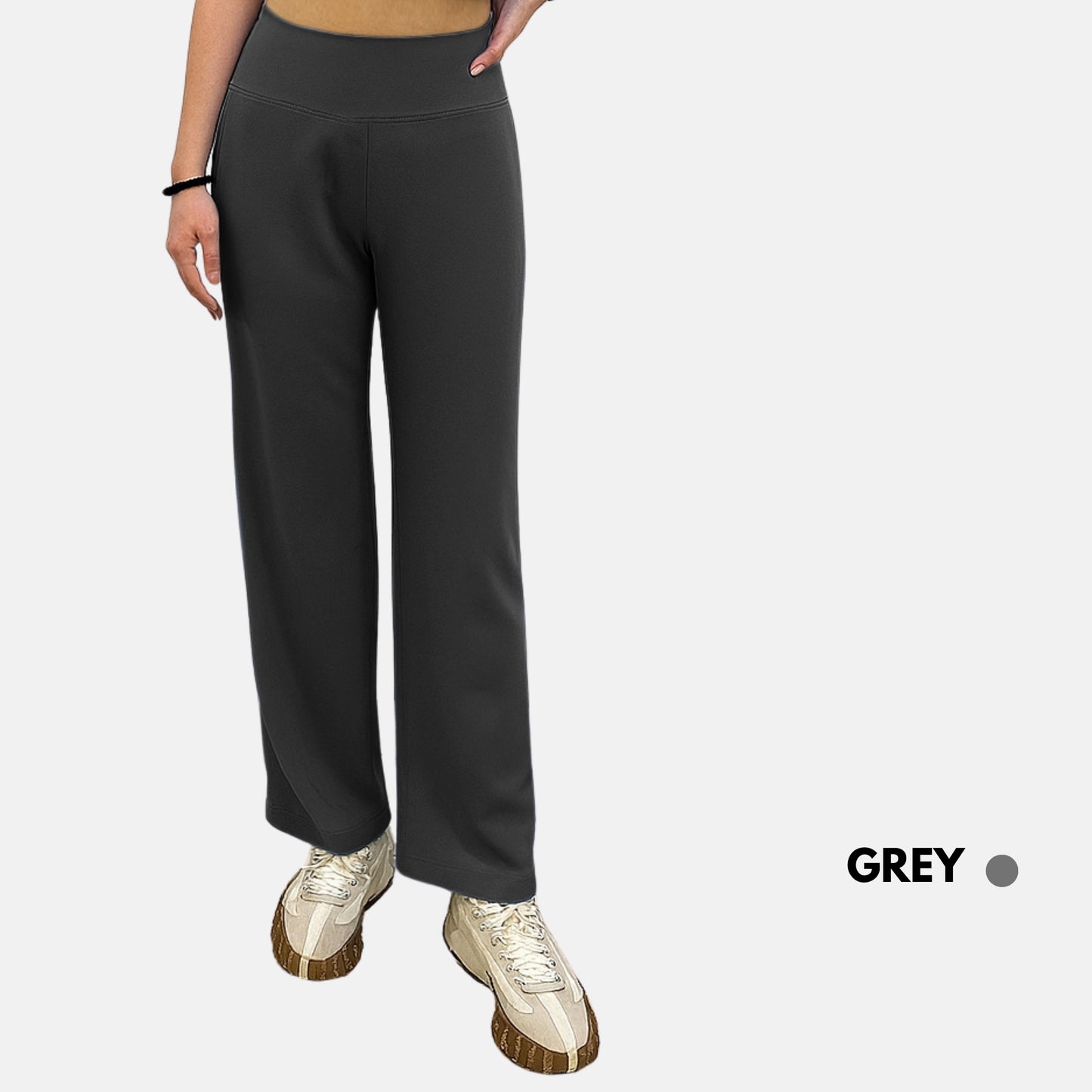 【S - XXL】AVIVA ANYWEAR2.0 3-IN-1 Women Full Length Straight Cut Pant (81-4240)