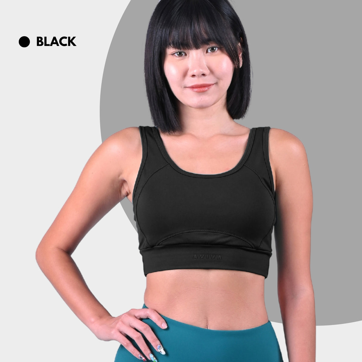 AVIVA Active Gym Soft & Comfortable Sport Bra (81-6122)