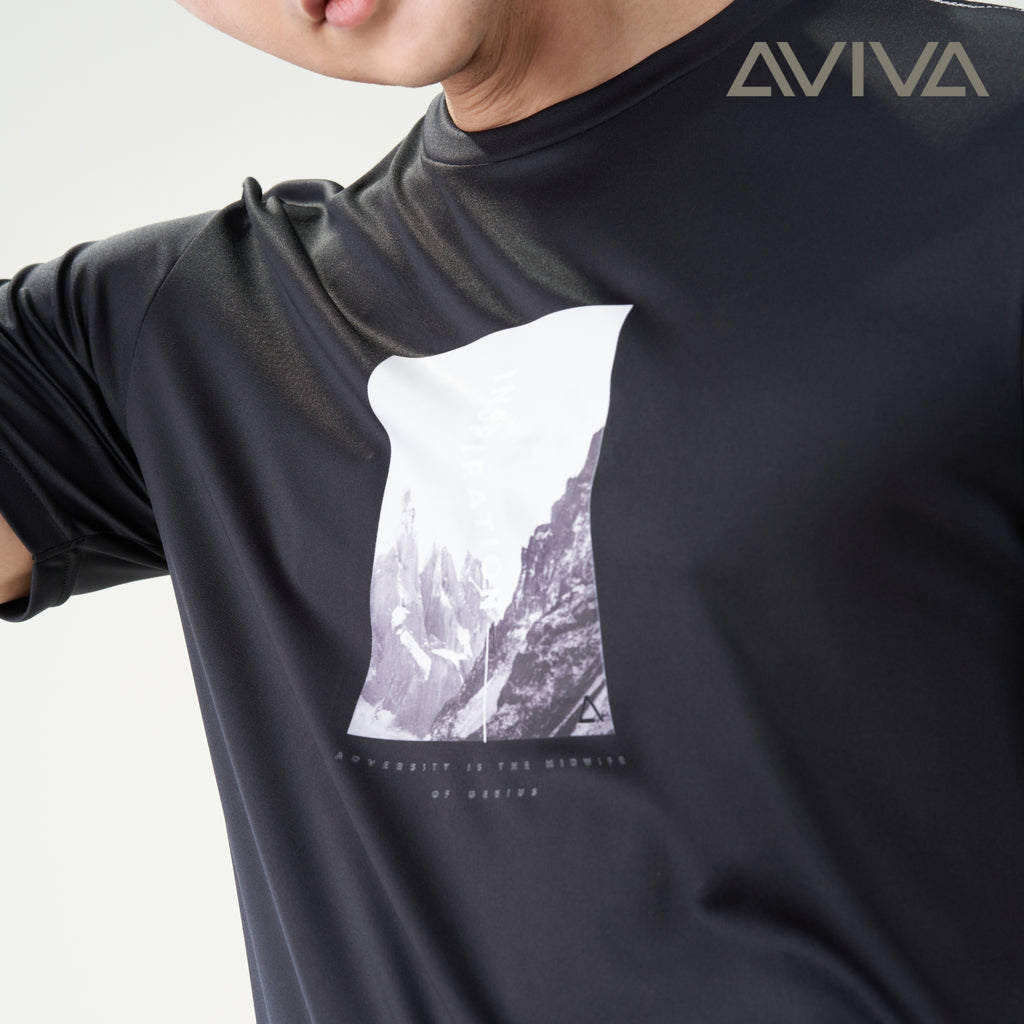 AVIVA Men's Graphic Short Sleeve Tee (91-8047)