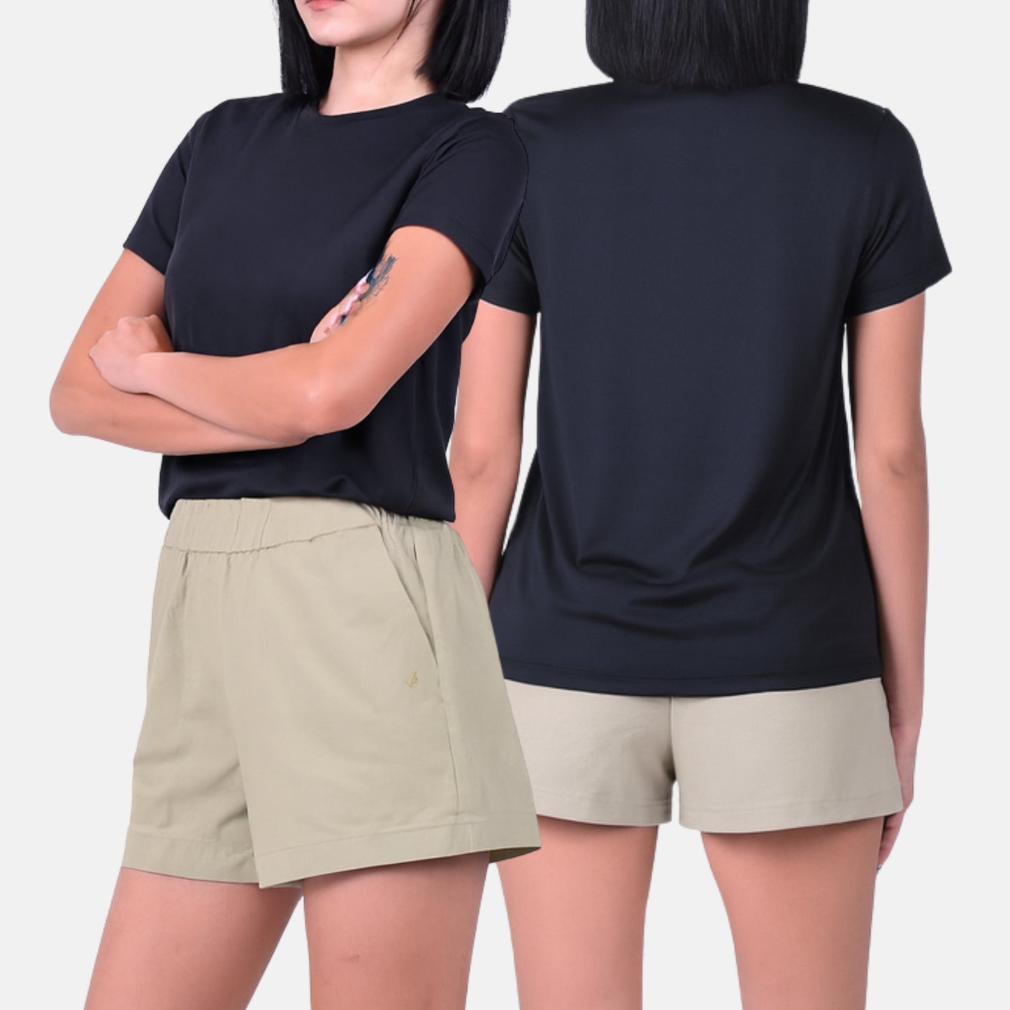 【S - XXL】AVIVA EASY Athleisure Shorts (81-2070)