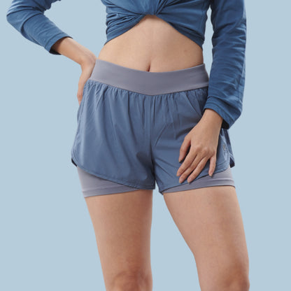 AVIVA Gabriel Double Layer Short Pants with Anti-Bacterial Function (2059)