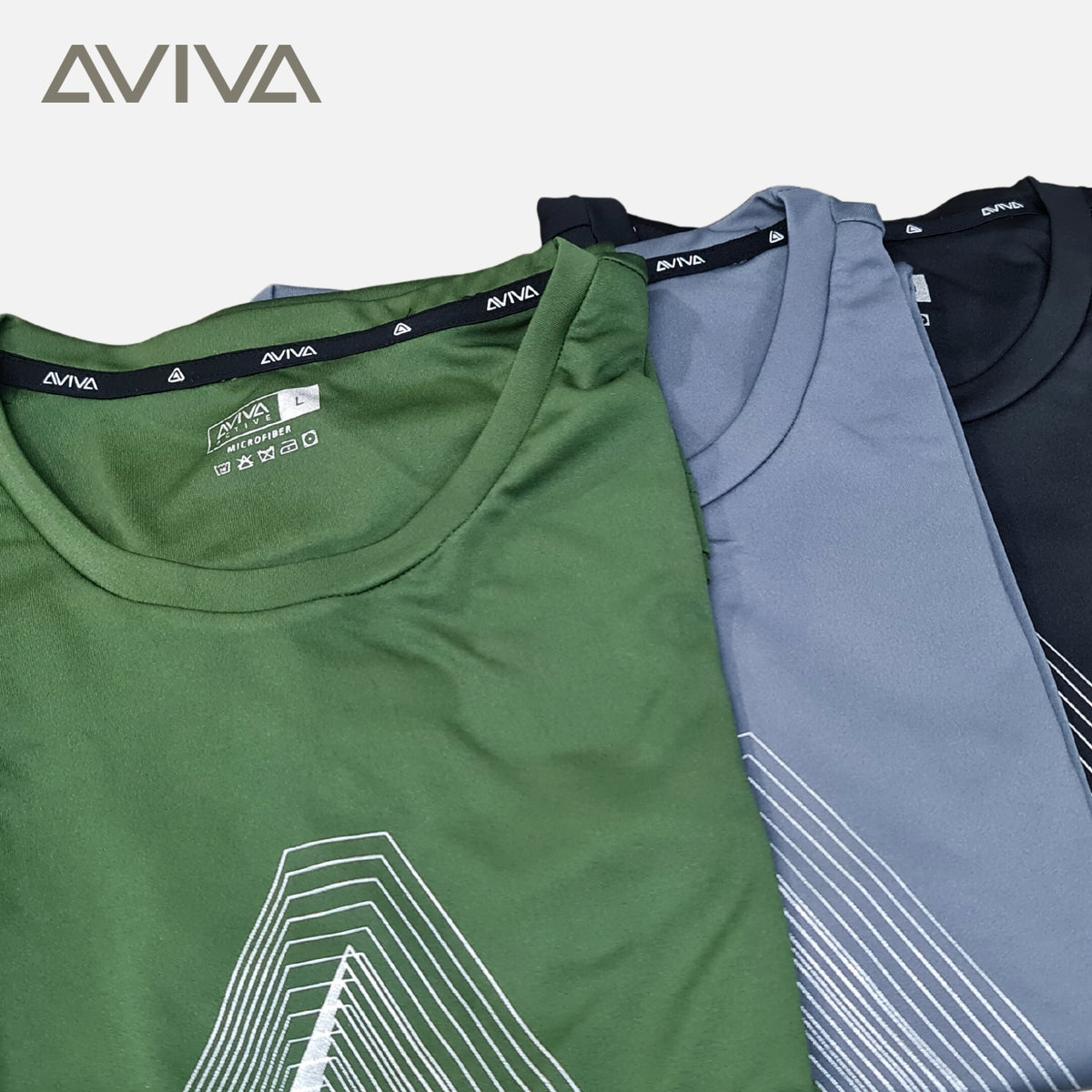 Aviva Men's Minimalist Short Sleeve Tee (91-8080)