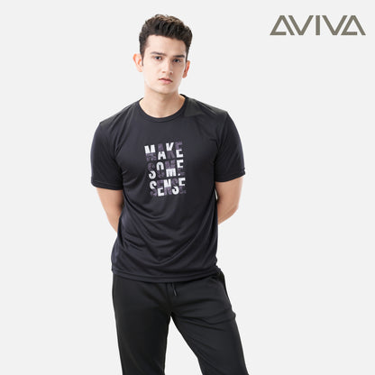 AVIVA Men's Graphic Short Sleeve Tee (91-8049)