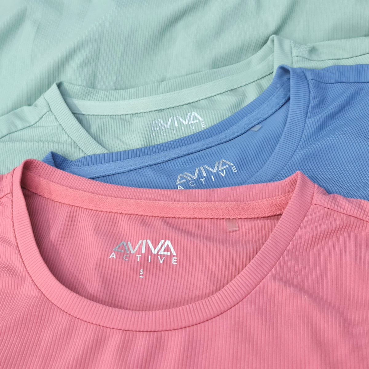 AVIVA Active Soft & Comfortable Short Sleeve Tee (80-8117)