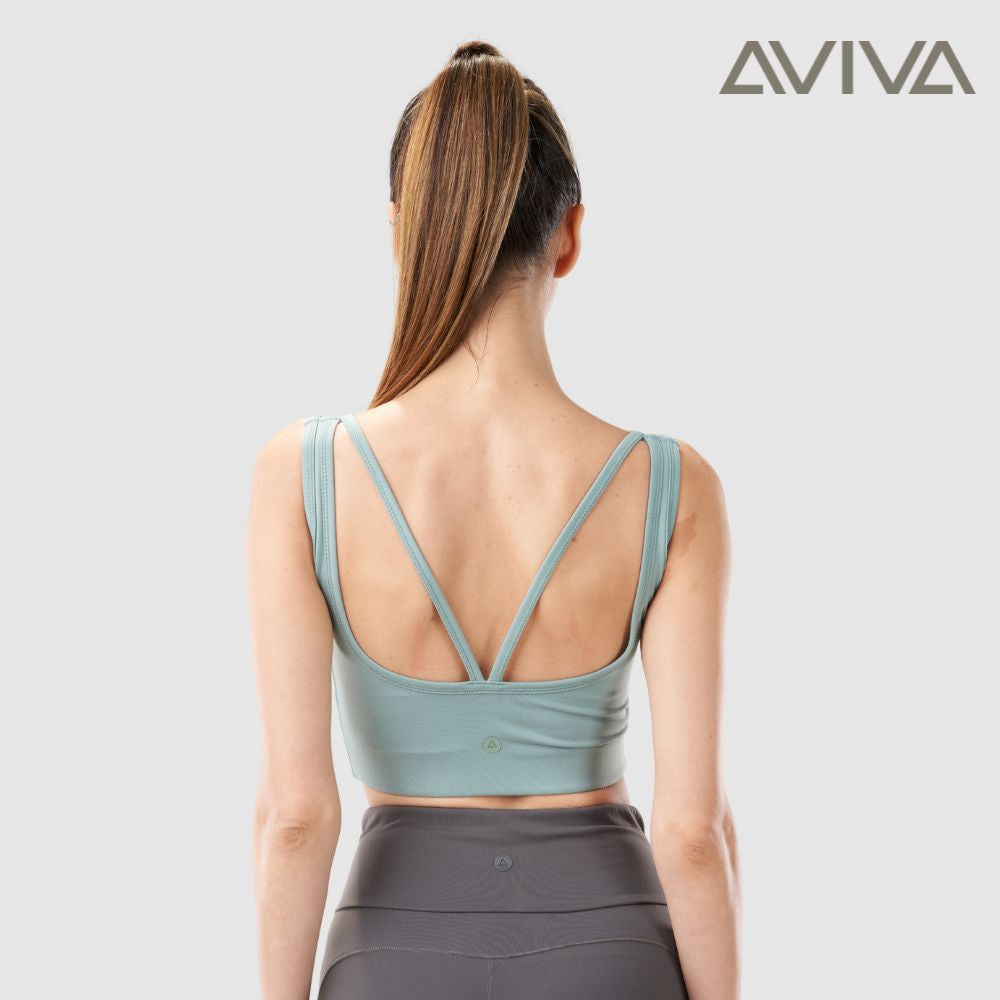 Aviva Leah Lining Gym Active Sport Bra (80-6109)