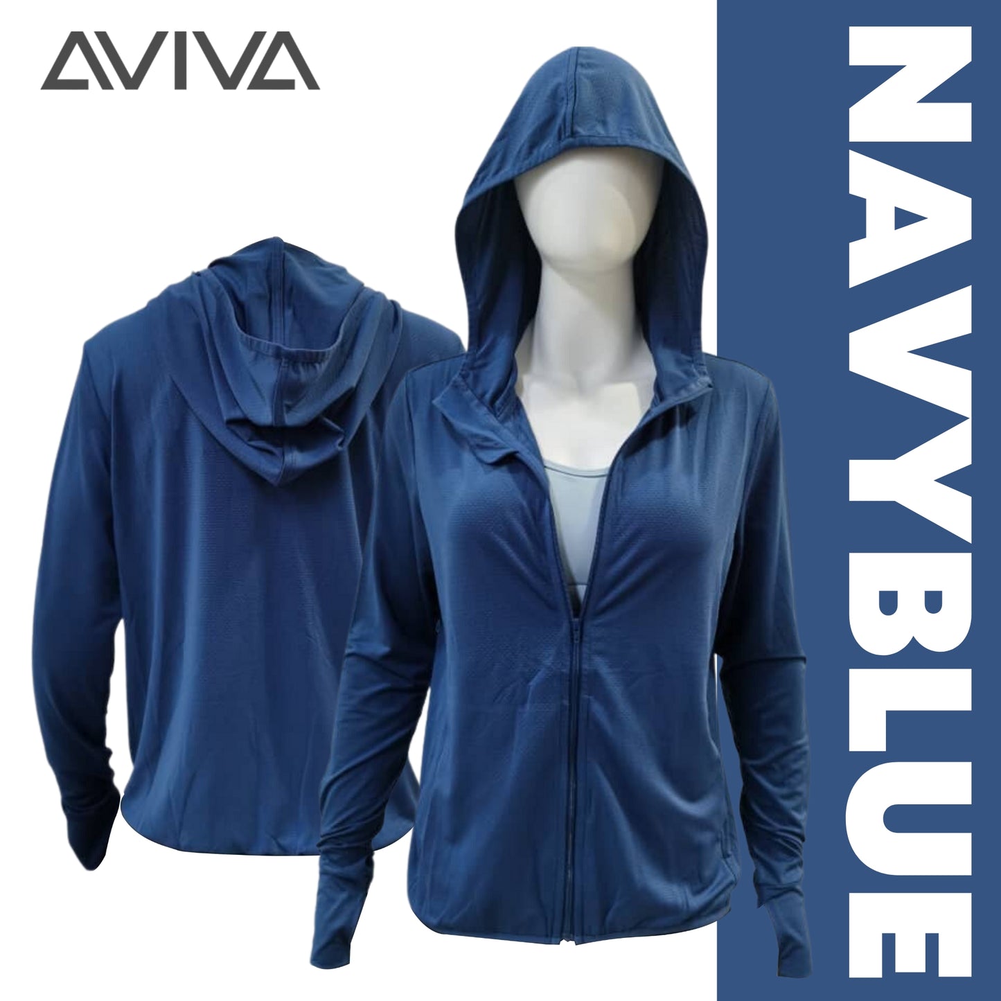 Aviva Mia Ultraviolet Ladies UV Long Sleeve Jacket （81-10055）