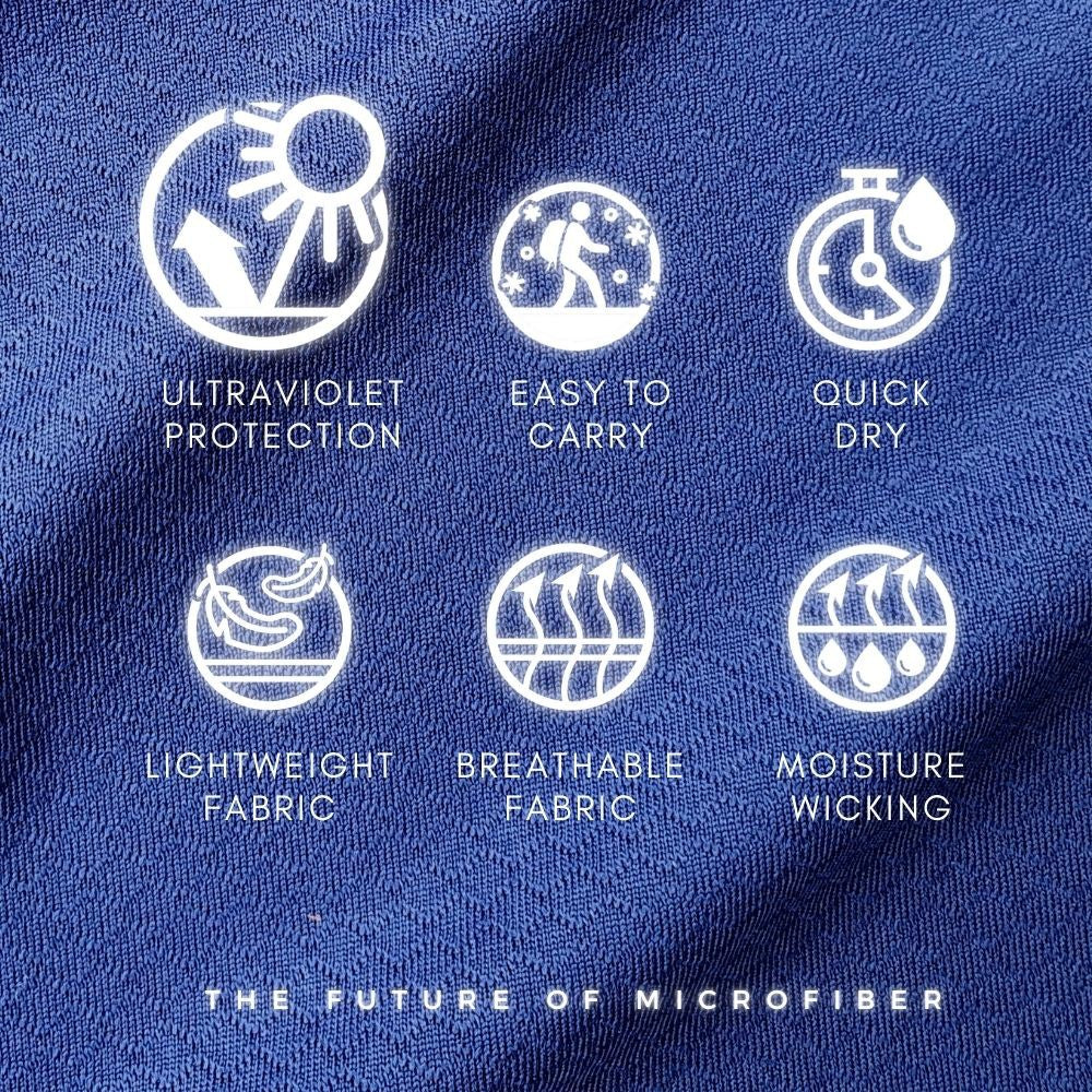 AVIVA Veronica Mircofiber UV Protection Multi Function Fabric Long Sleeve Active Tops (80-9063)