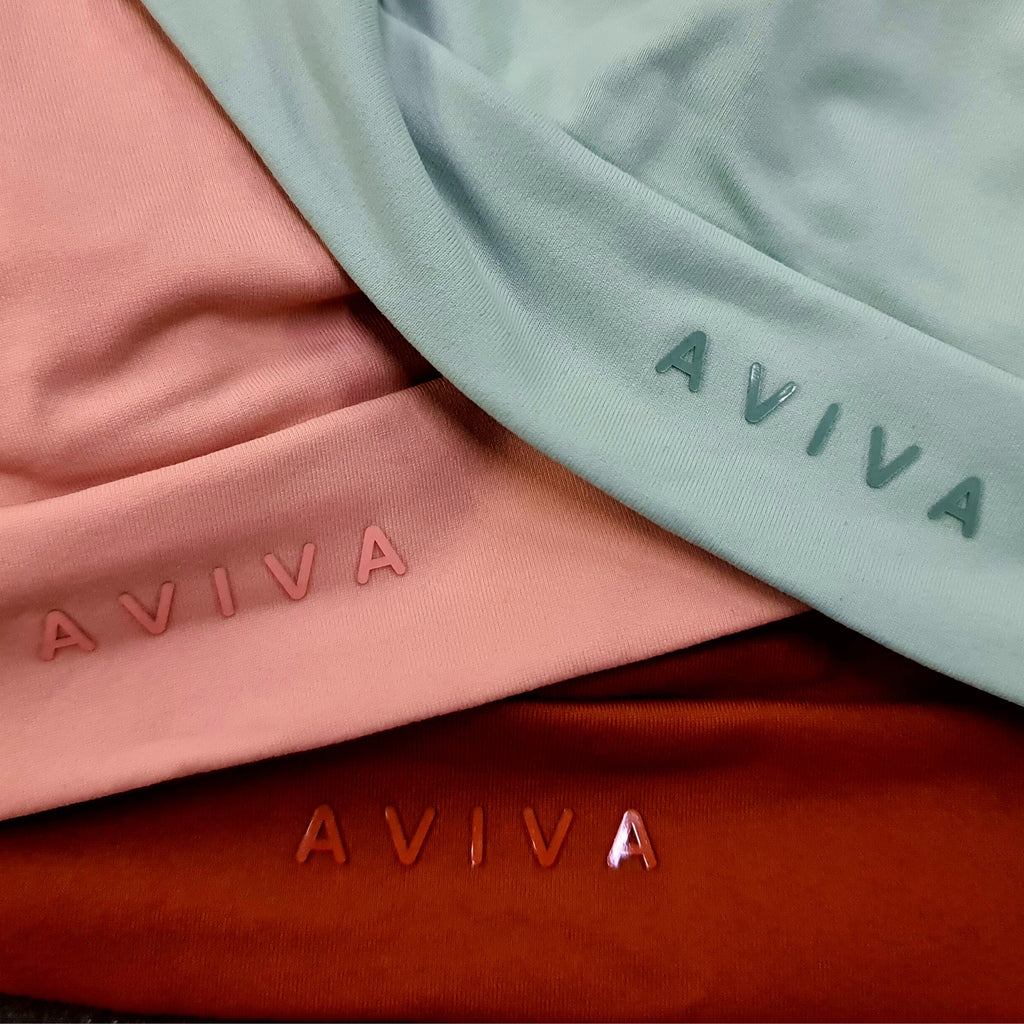 AVIVA Active Sport Wrinkle Design Sport Bra (81-6121)