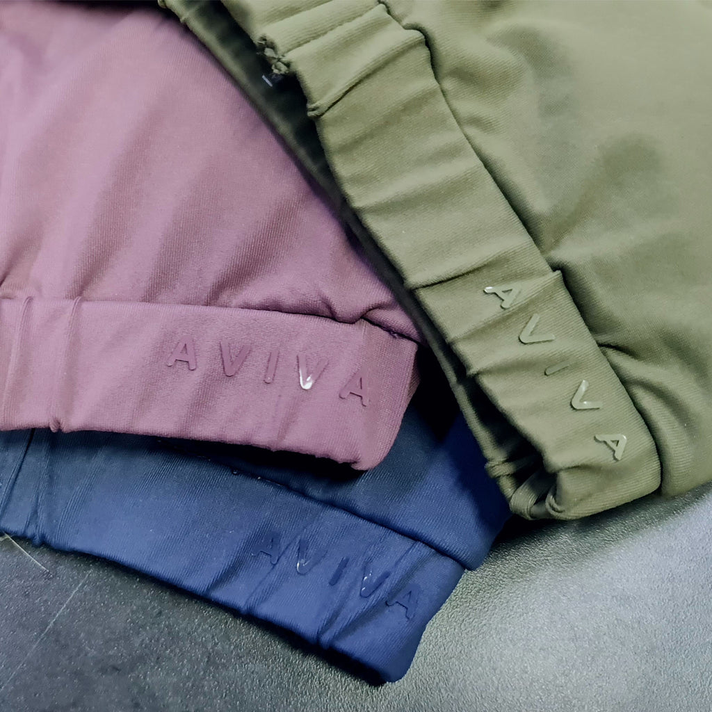 AVIVA Active Sport Zipper Sport Bra (81-6120)