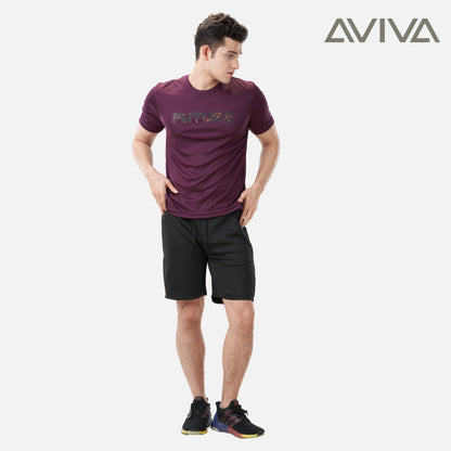 AVIVA Men's Graphic Short Sleeve Tee (91-8050)
