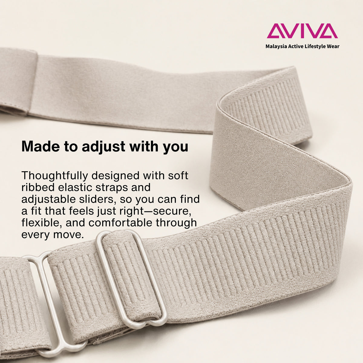 AVIVA × B-Shape 21天健康走起来挑战 · 报名配套 (Sport Bra)