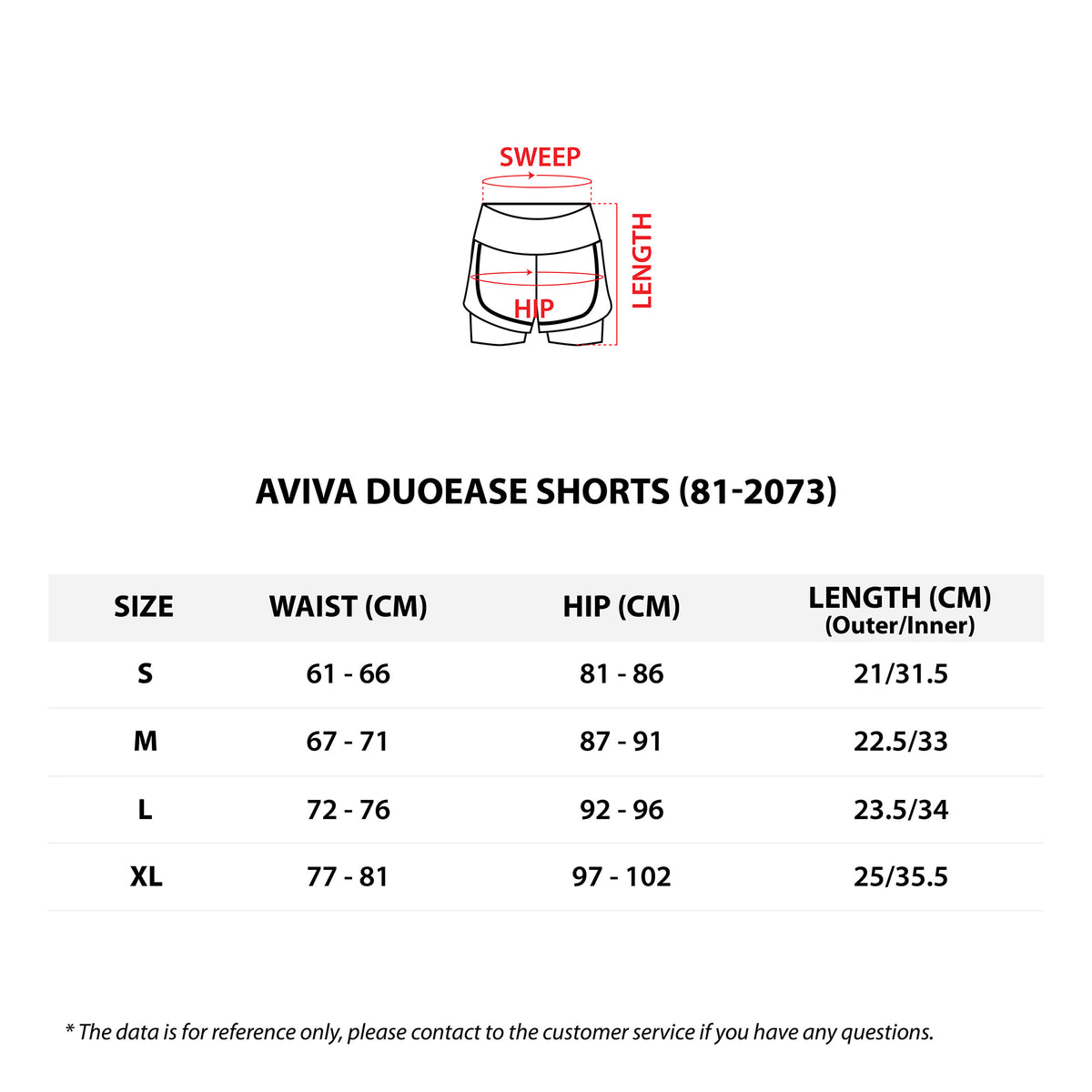 AVIVA DuoEase Shorts (81-2073)