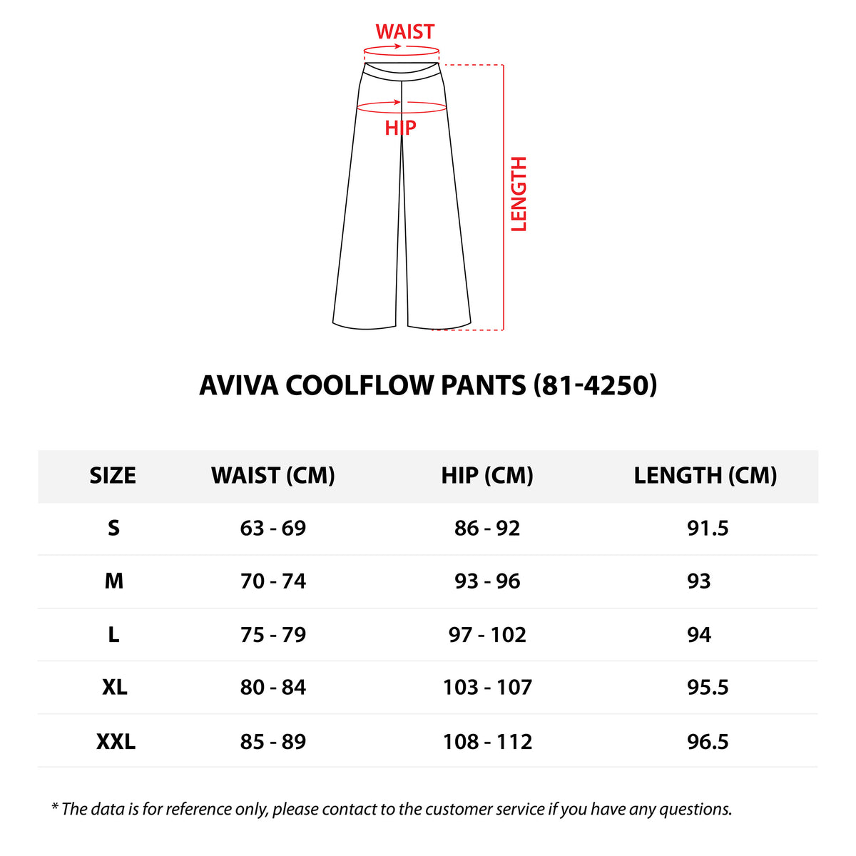 AVIVA CoolFlow Pants (81-4250)