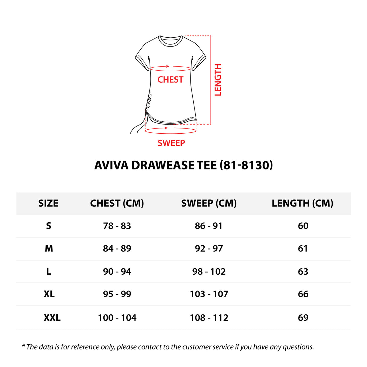 AVIVA DrawEase Tee (81-8130)