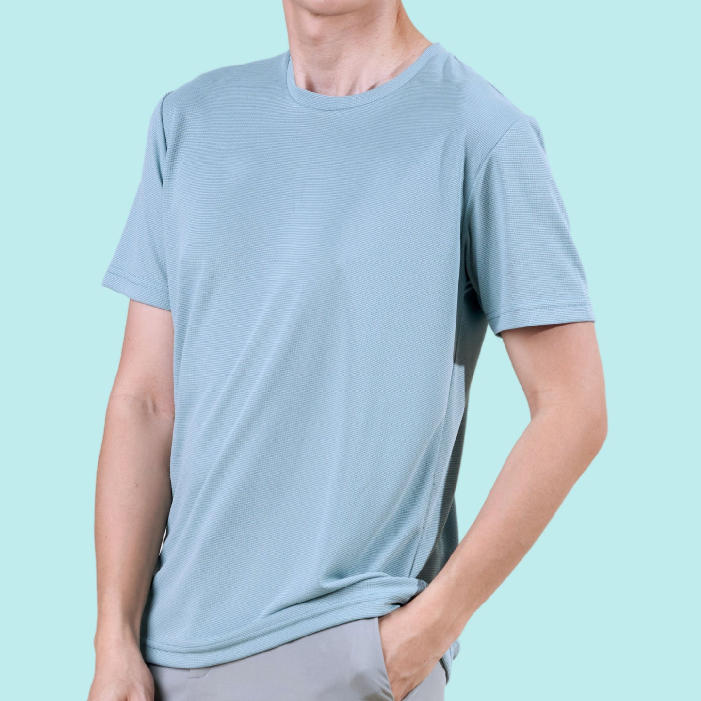 AVIVA A-LINE Lifestyle Mens Mircofiber Tee (91-8084)
