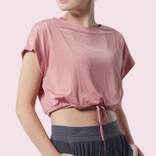 AVIVA Aura Women’s Cropped Workout Top (8079)