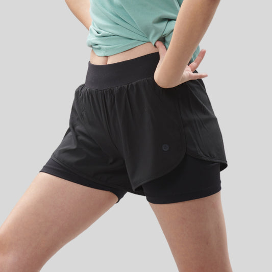 AVIVA Gabriel Double Layer Short Pants with Anti-Bacterial Function (2059)