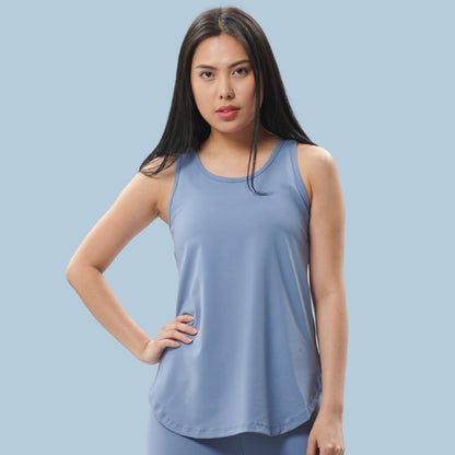 AVIVA Esme Active Mesh Women’s Antibacterial Sleeveless Sports Top (7108)