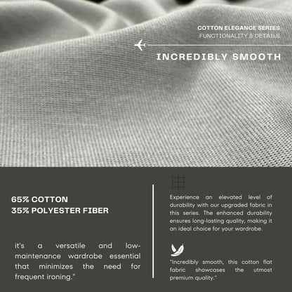 AVIVA A-LINE Lifestyle Cotton Elegance Men Oversize Tee (91-8085)