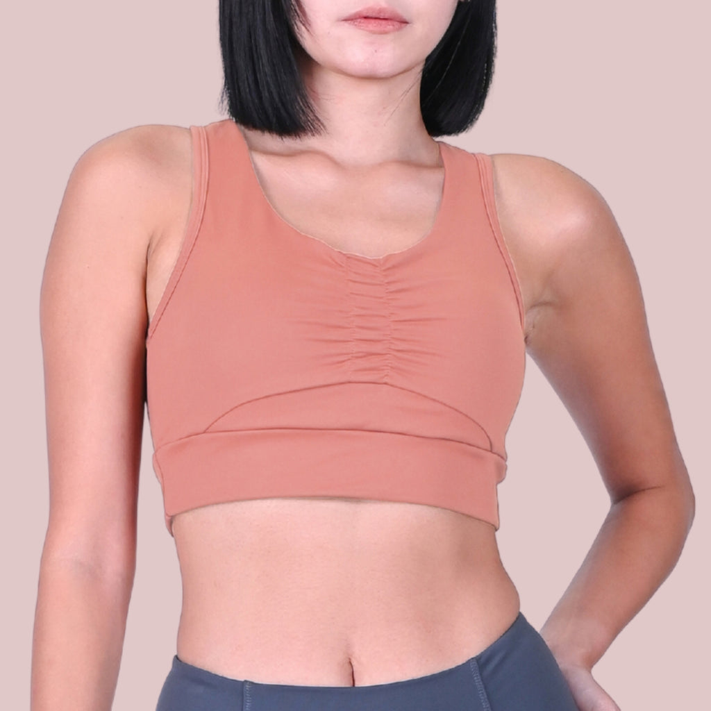 AVIVA Active Sport Wrinkle Design Sport Bra (81-6121)
