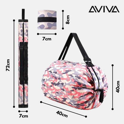 AVIVA Foldable Reusable Shopping Bags (83-1508)