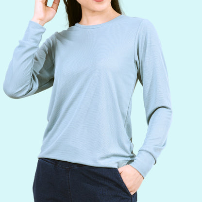 AVIVA A-LINE Lifestyle Women Long Sleeve Mircofiber Tee ( 81-9078 )