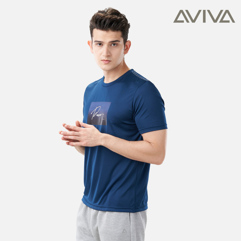AVIVA Men's Graphic Short Sleeve Tee (91-8048)