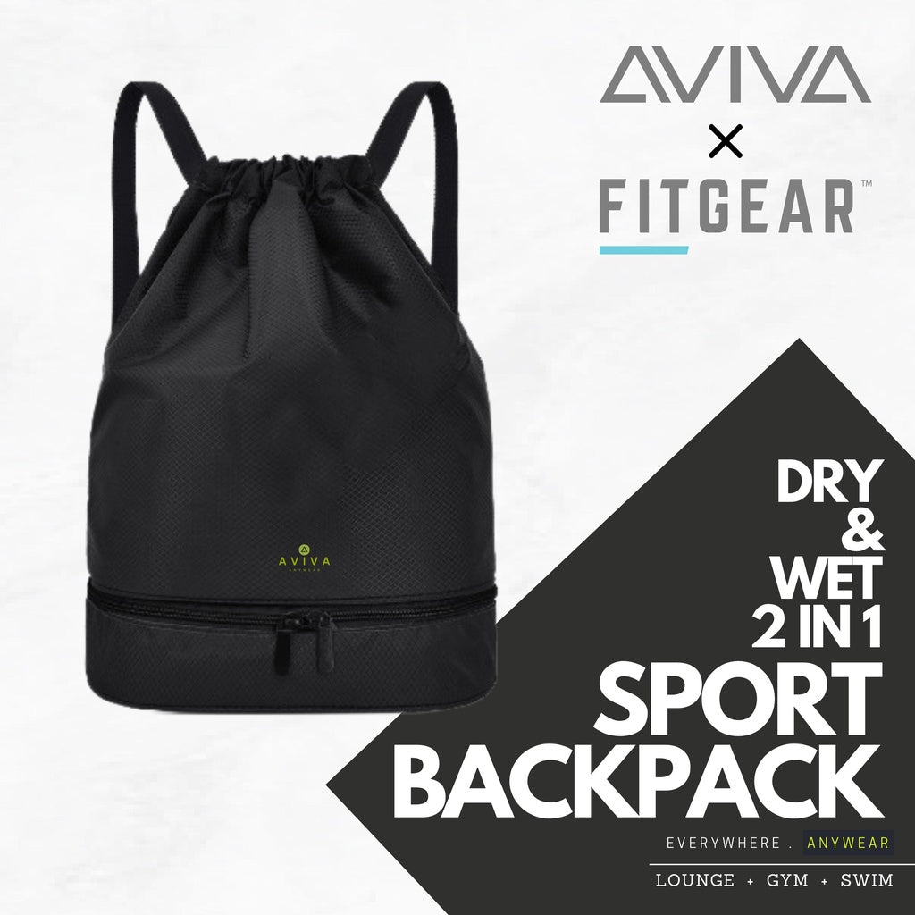 Anywear Dry & Wet 2 In 1 Sport Backpack (1486)