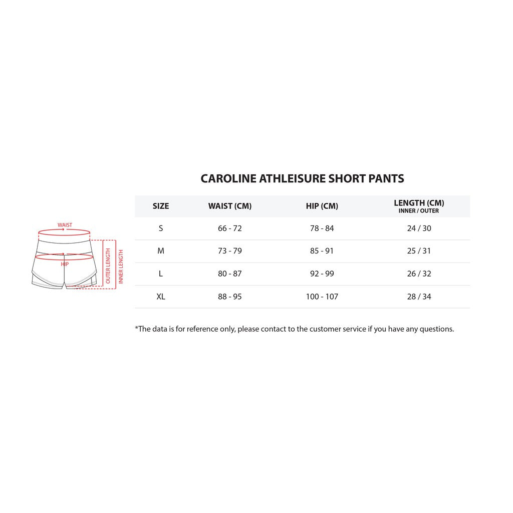 Aviva Caroline Athleisure Short Pant (81-2060)