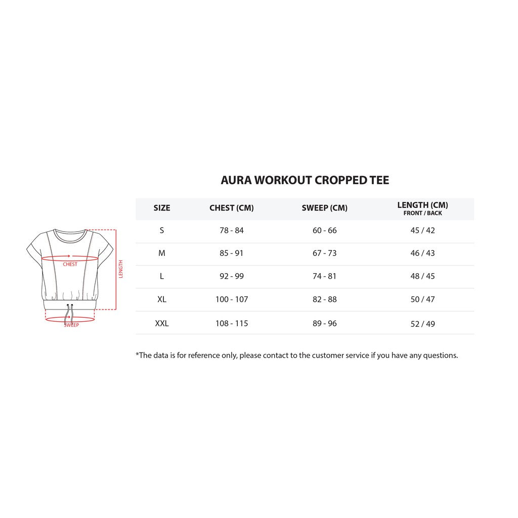 AVIVA Aura Women’s Cropped Workout Top (8079)