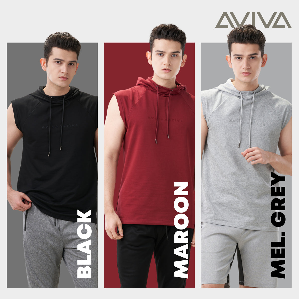 Aviva Lucas Men Sleeveless Jacket (91-7003)