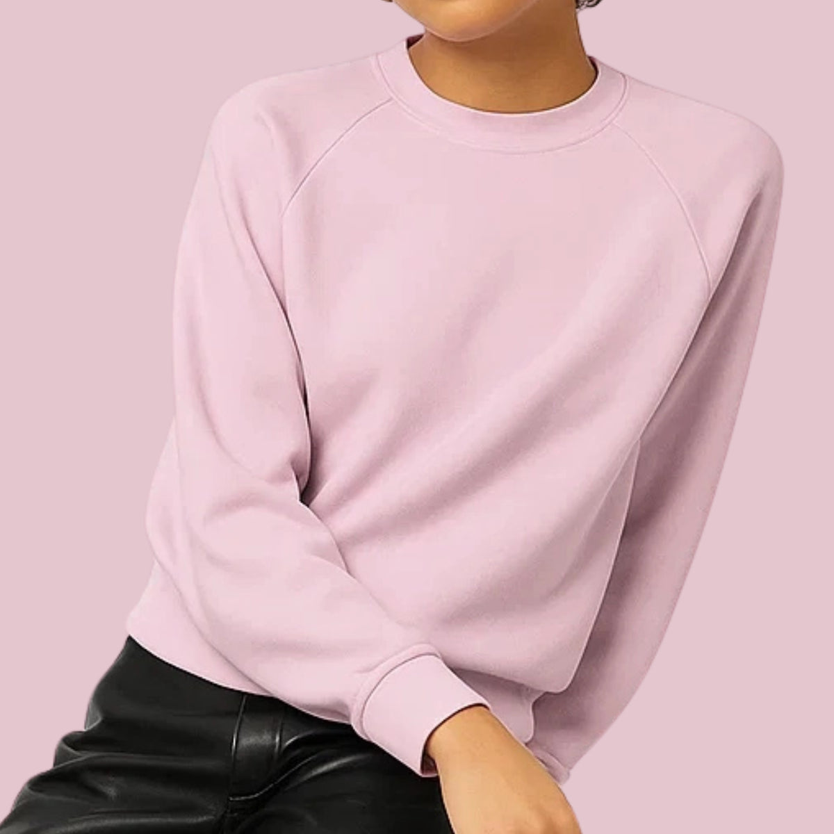 AVIVA All Day Comfort Crew Neck Sweater (81-9082)