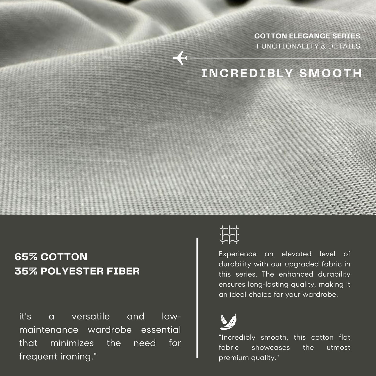 AVIVA A-LINE Lifestyle Cotton Elegance Men Long Sleeve Tee (91-9029)