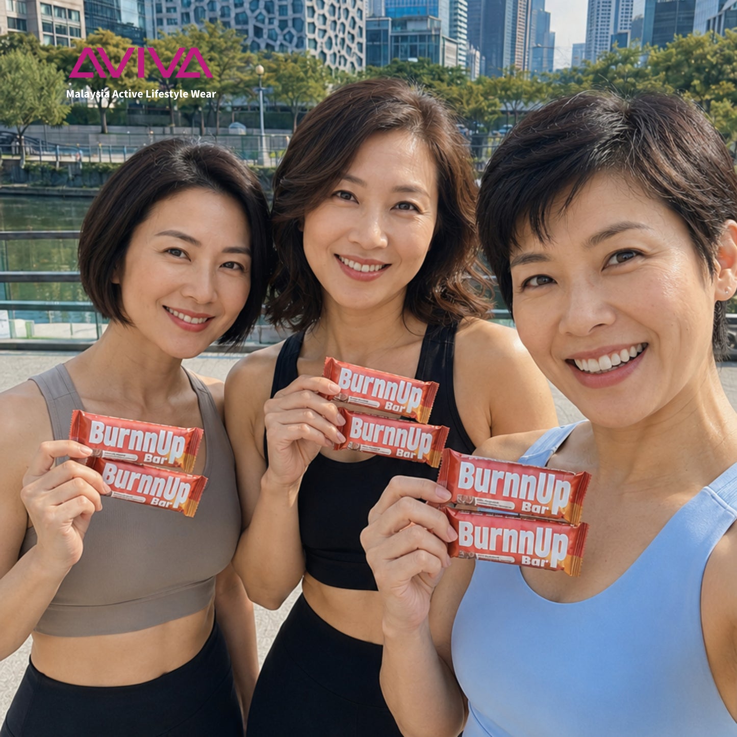AVIVA × B-Shape 21天健康走起来挑战 · 报名配套