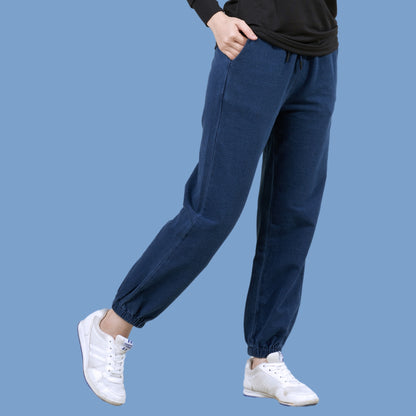 AVIVA A-LINE Lifestyle TerryEase Denim Jogger (81-4221)