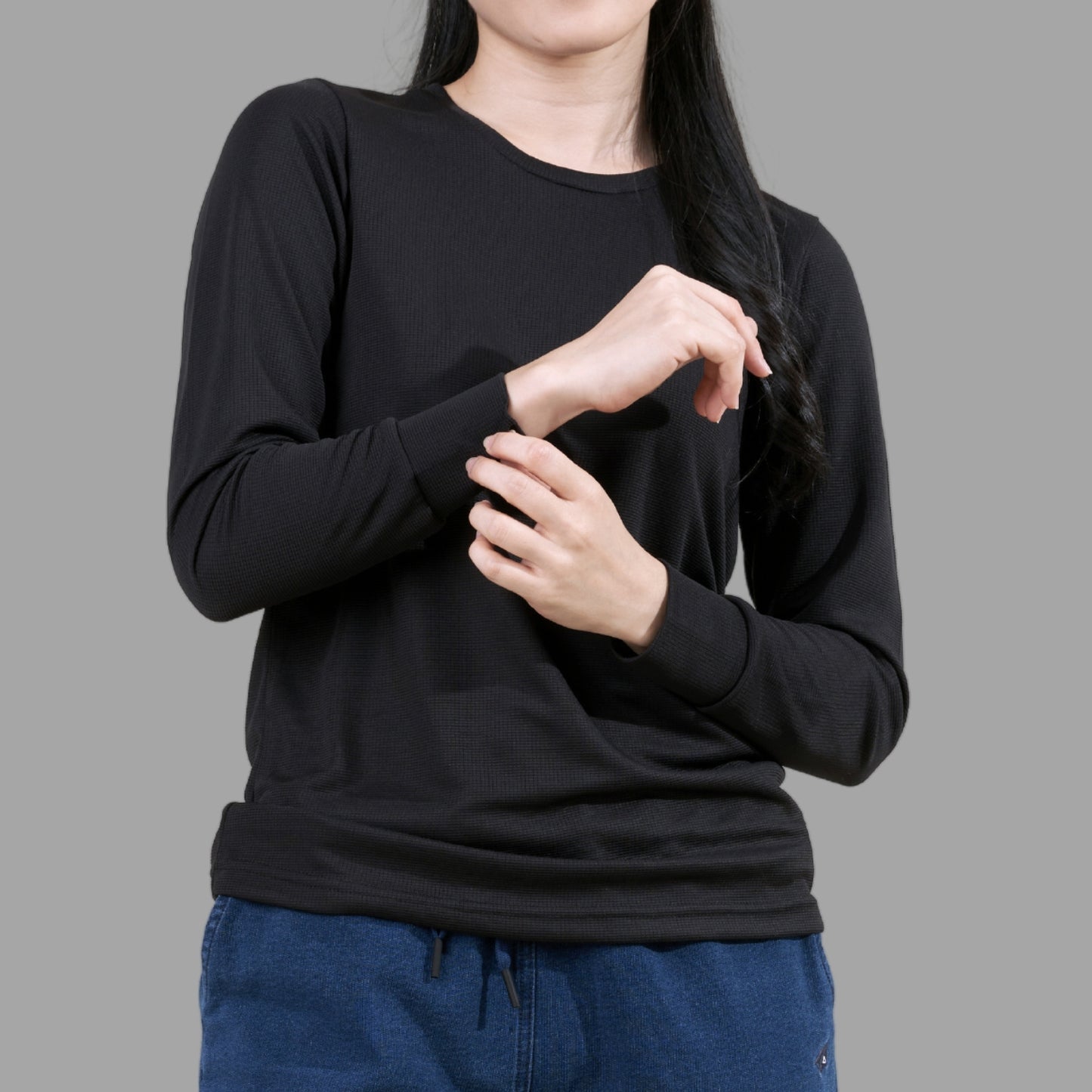 AVIVA A-LINE Lifestyle Women Long Sleeve Mircofiber Tee ( 81-9078 )