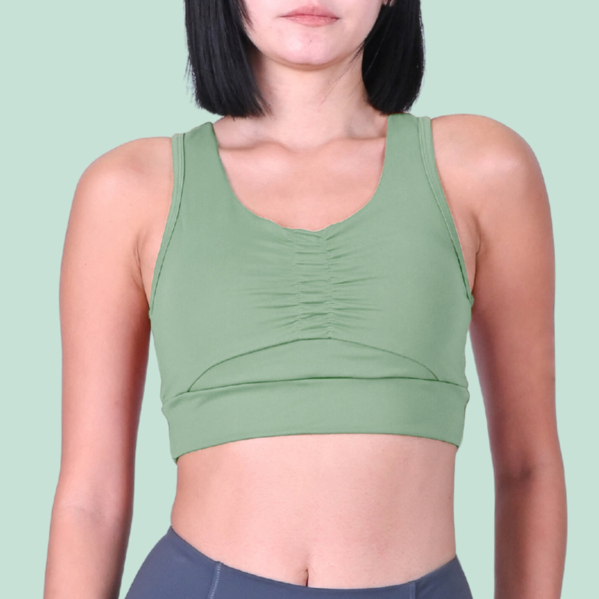 AVIVA Active Sport Wrinkle Design Sport Bra (81-6121)