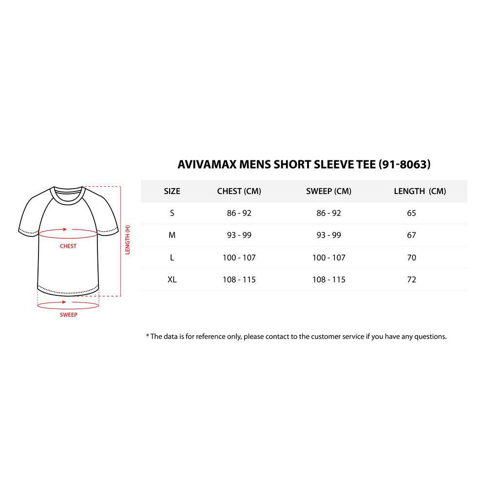 Aviva Max Men's Short Sleeve Tee (91-8063)