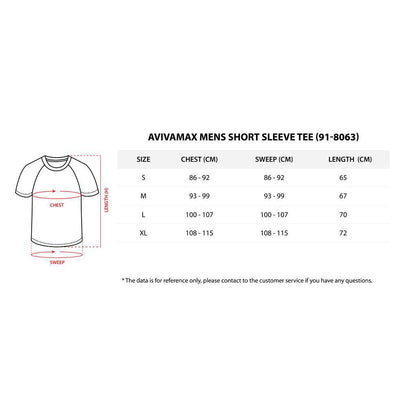Aviva Max Men's Short Sleeve Tee (91-8063)