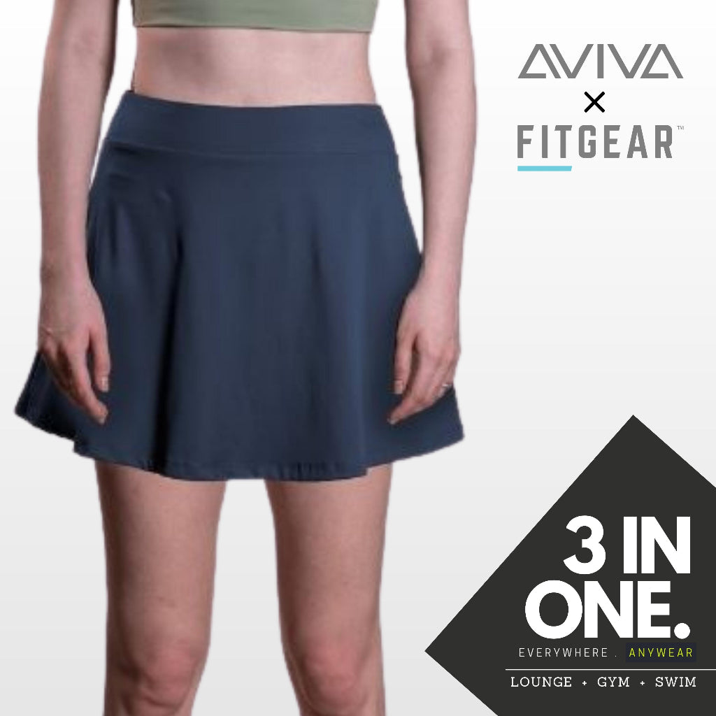 AVIVA 3 In 1 Women Short Skirt (81-5031)