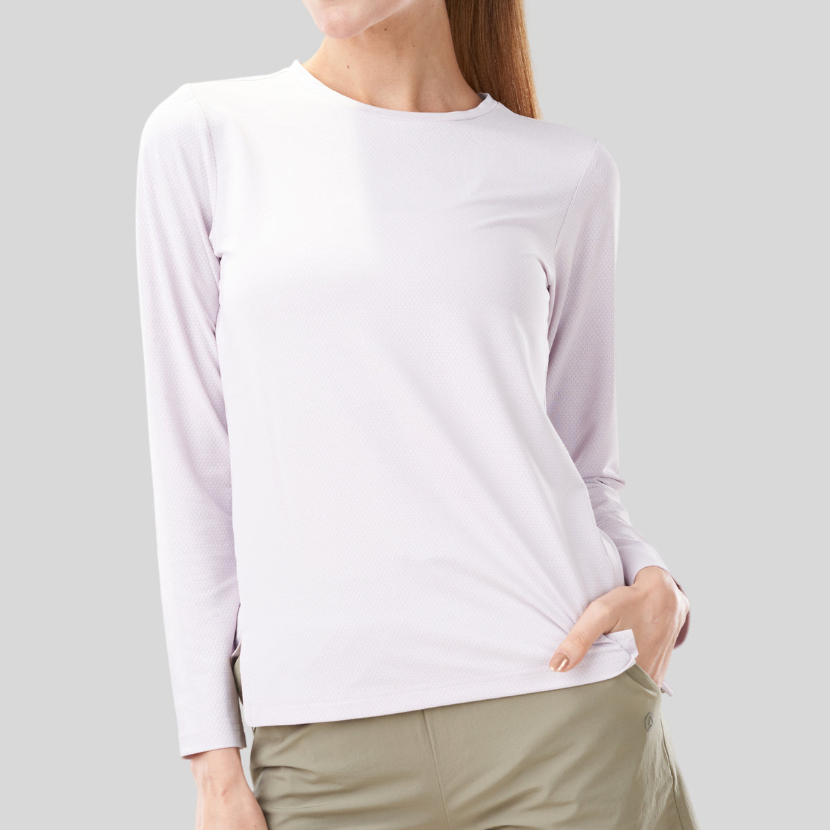 AVIVA UV Protection Women Long Sleeve Microfiber Tee ( 81-9071 )