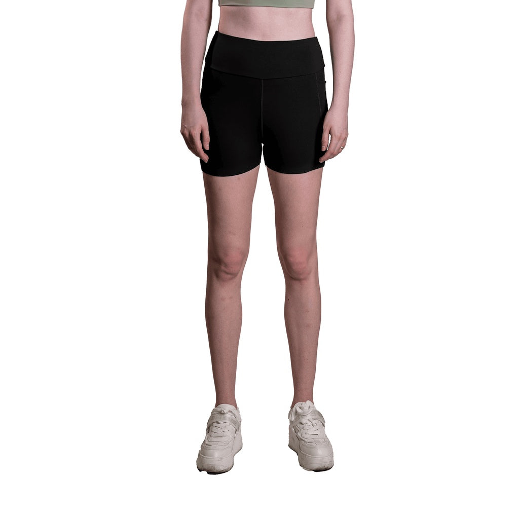 Aviva 3-In-1 Women Pocket Tight Shorts (81-2065)