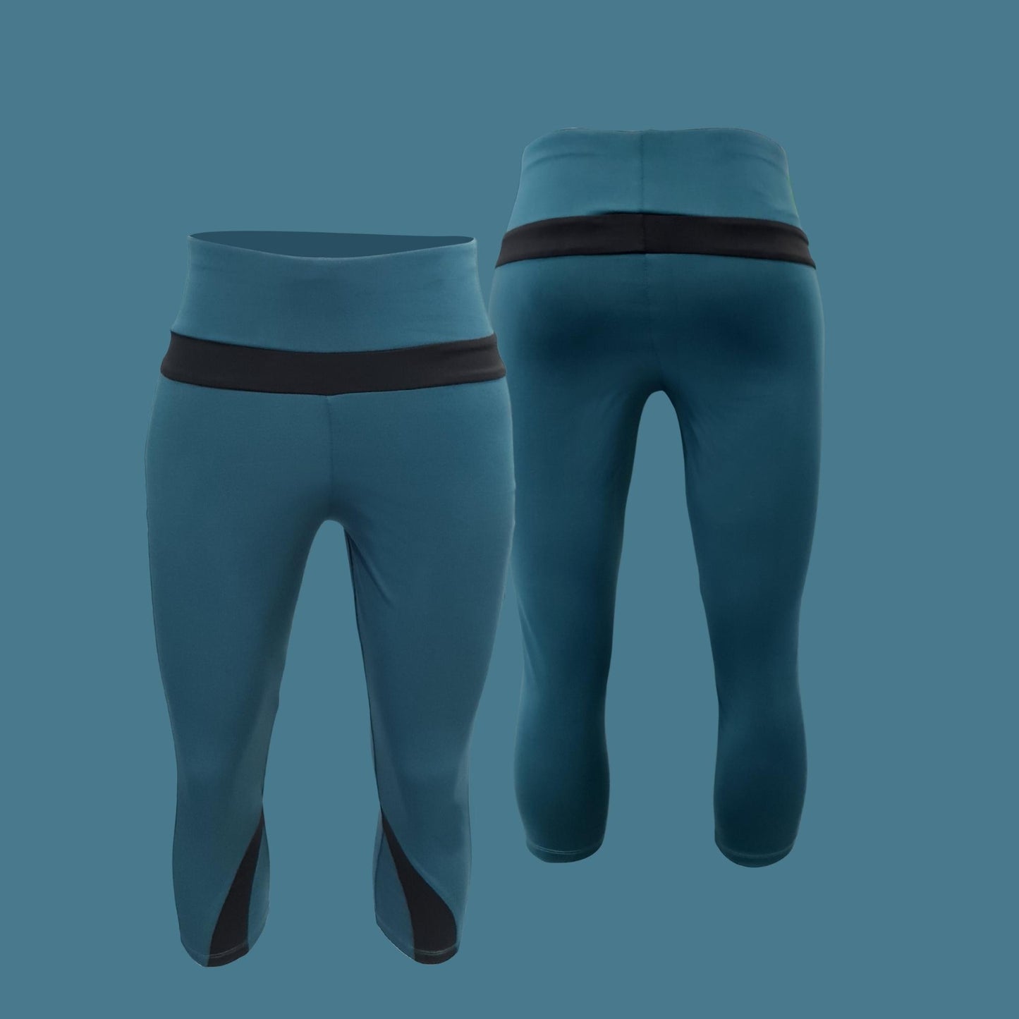 AVIVA Sany Comfortable And Soft Capri Tight Pants (80-3129)