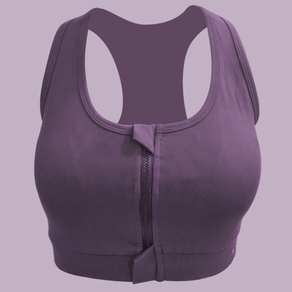 AVIVA Active Sport Zipper Sport Bra (81-6120)